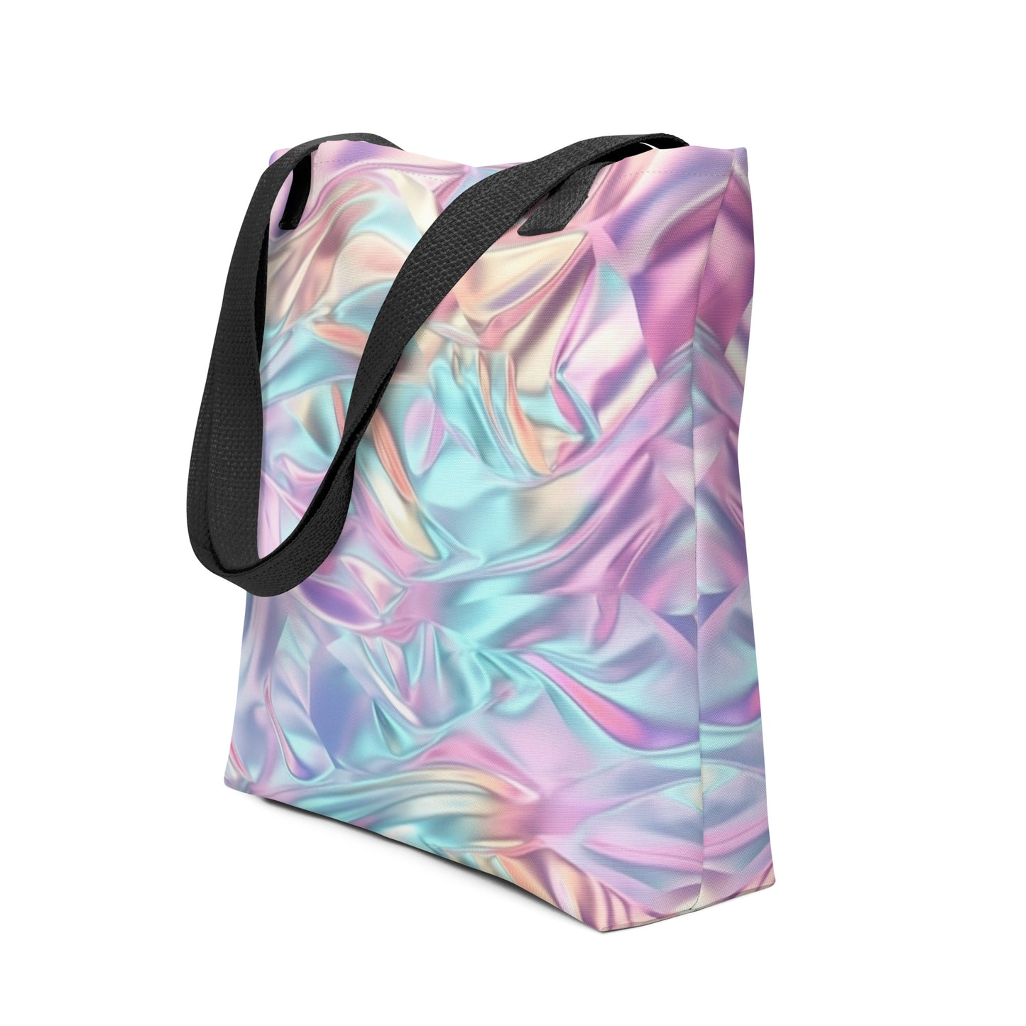 Pastel 3D Foil All Over Print Tote Bag