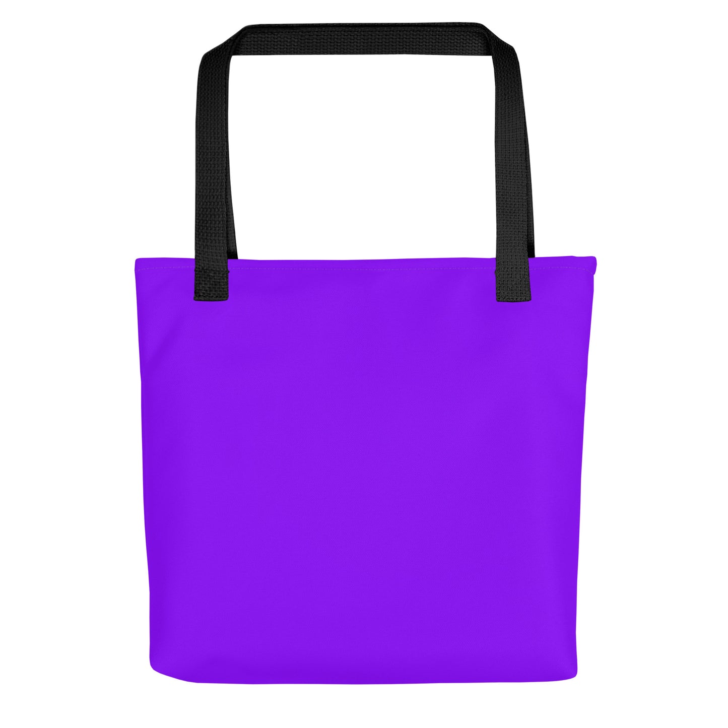 Neon Purple All Over Print Tote Bag