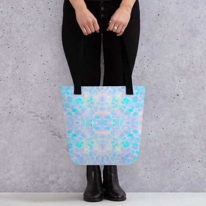 Opal Mermaid Scales All Over Print Tote Bag