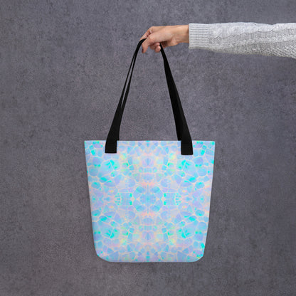 Opal Mermaid Scales All Over Print Tote Bag