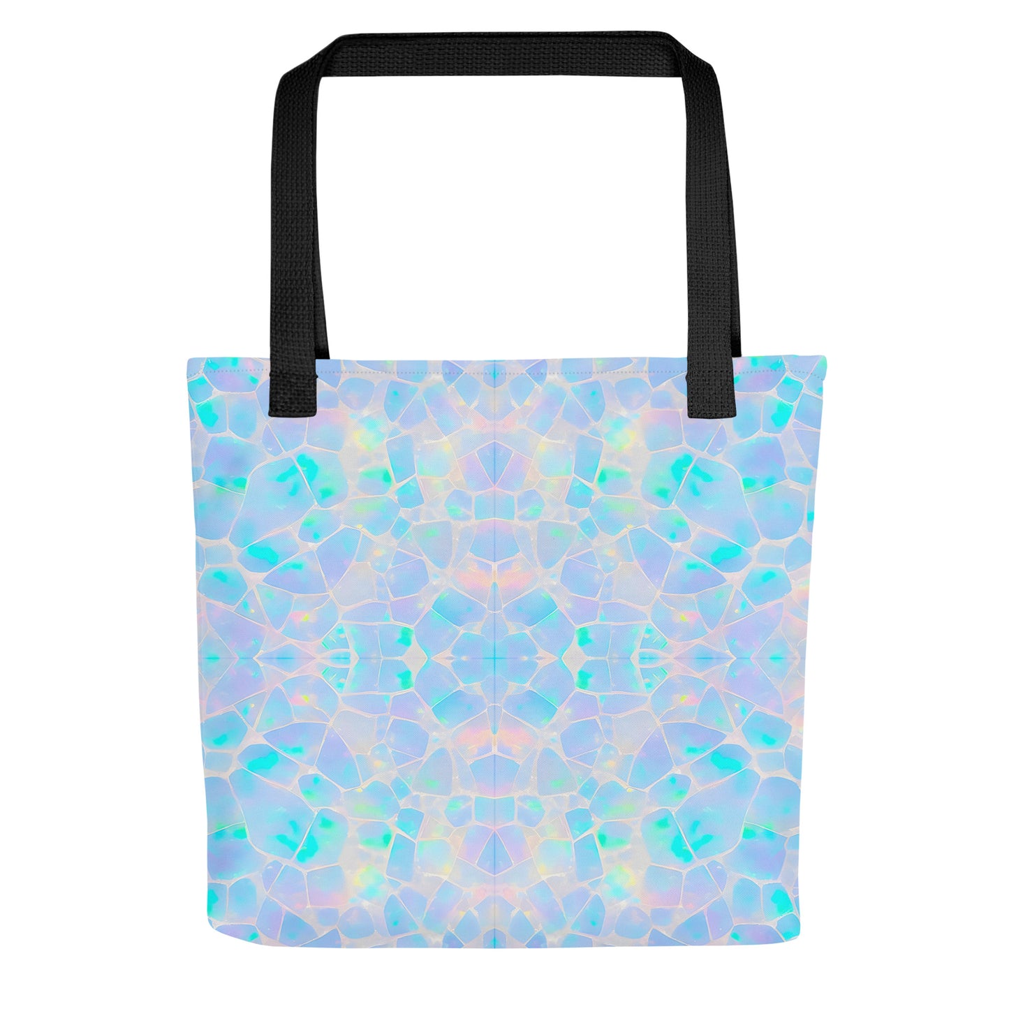 Opal Mermaid Scales All Over Print Tote Bag