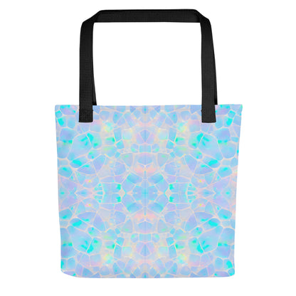Opal Mermaid Scales All Over Print Tote Bag