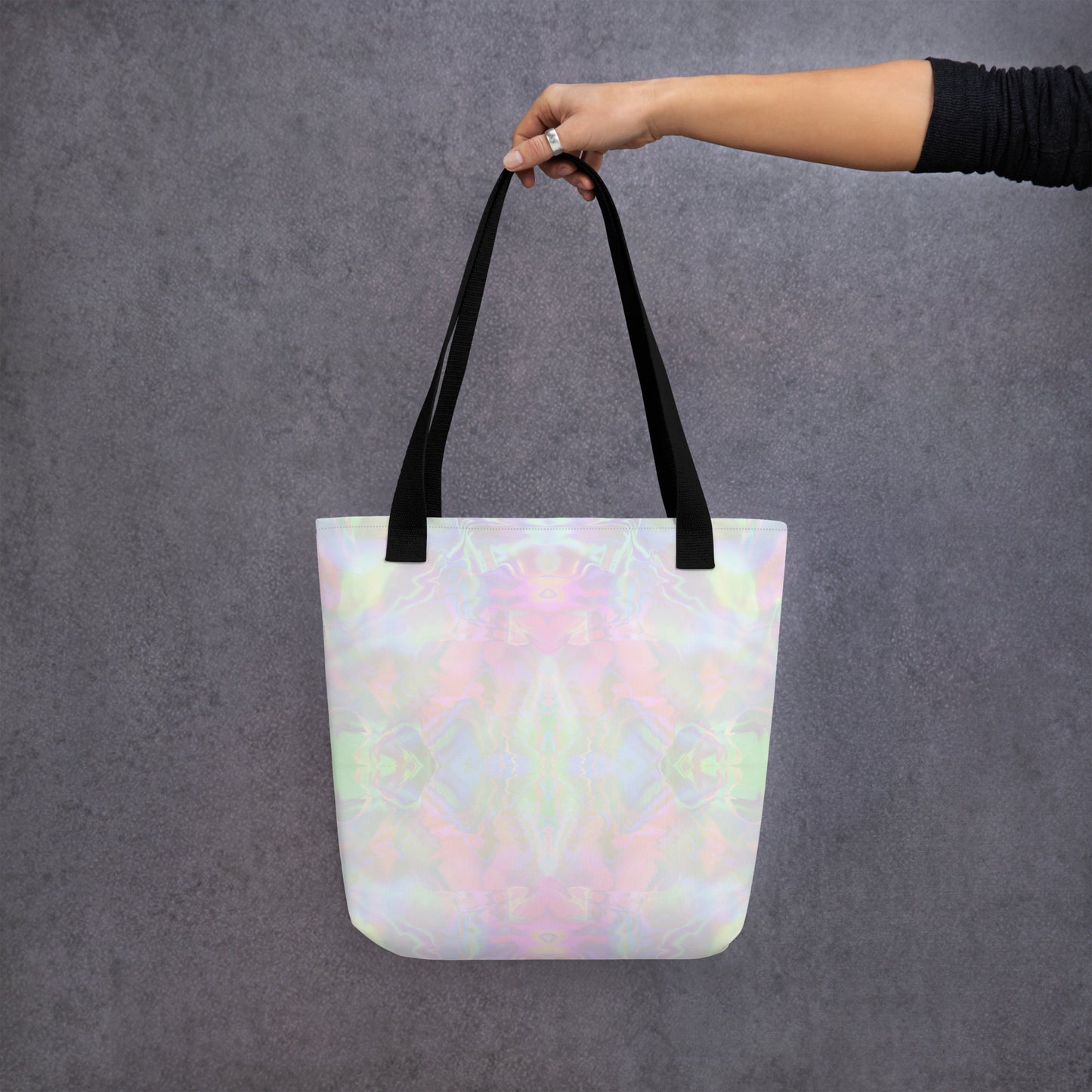 Pastel Aura All Over Print Tote Bag