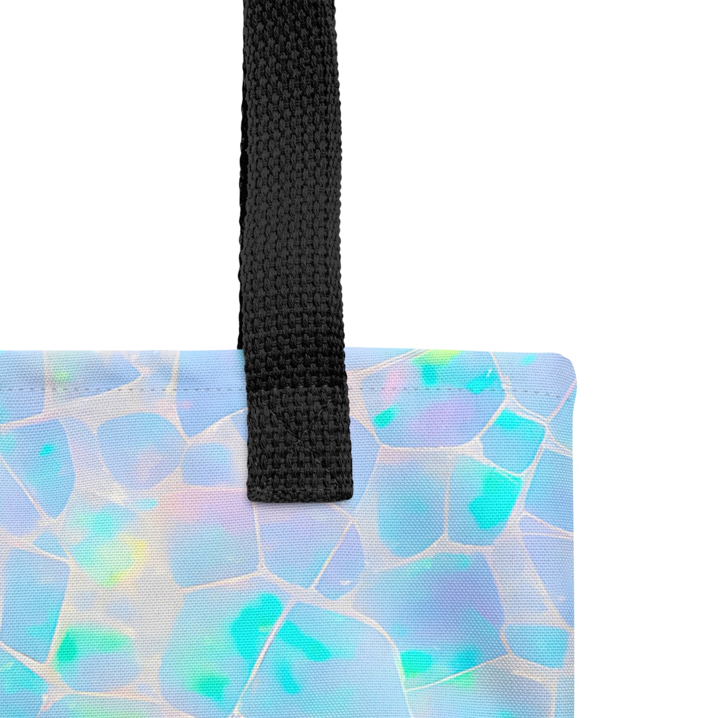 Opal Mermaid Scales All Over Print Tote Bag