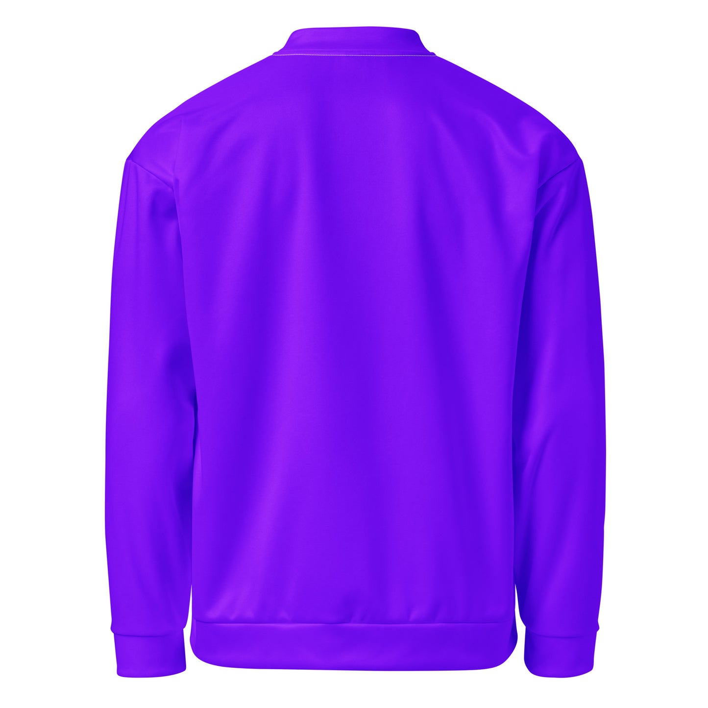 Neon Purple Unisex Bomber Jacket