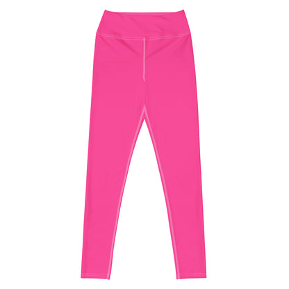 Neon Pink Yoga Leggings