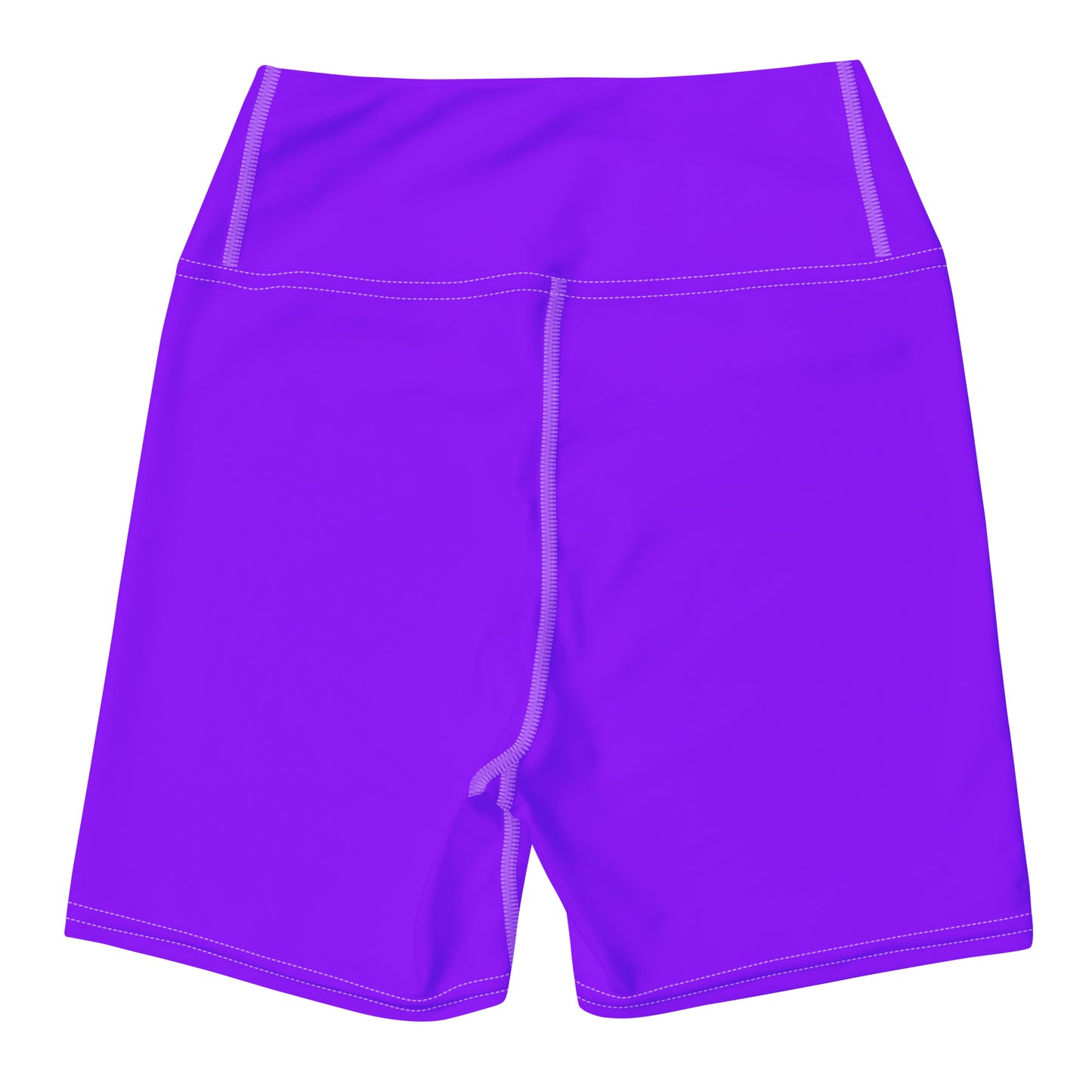 Neon Purple Yoga Shorts