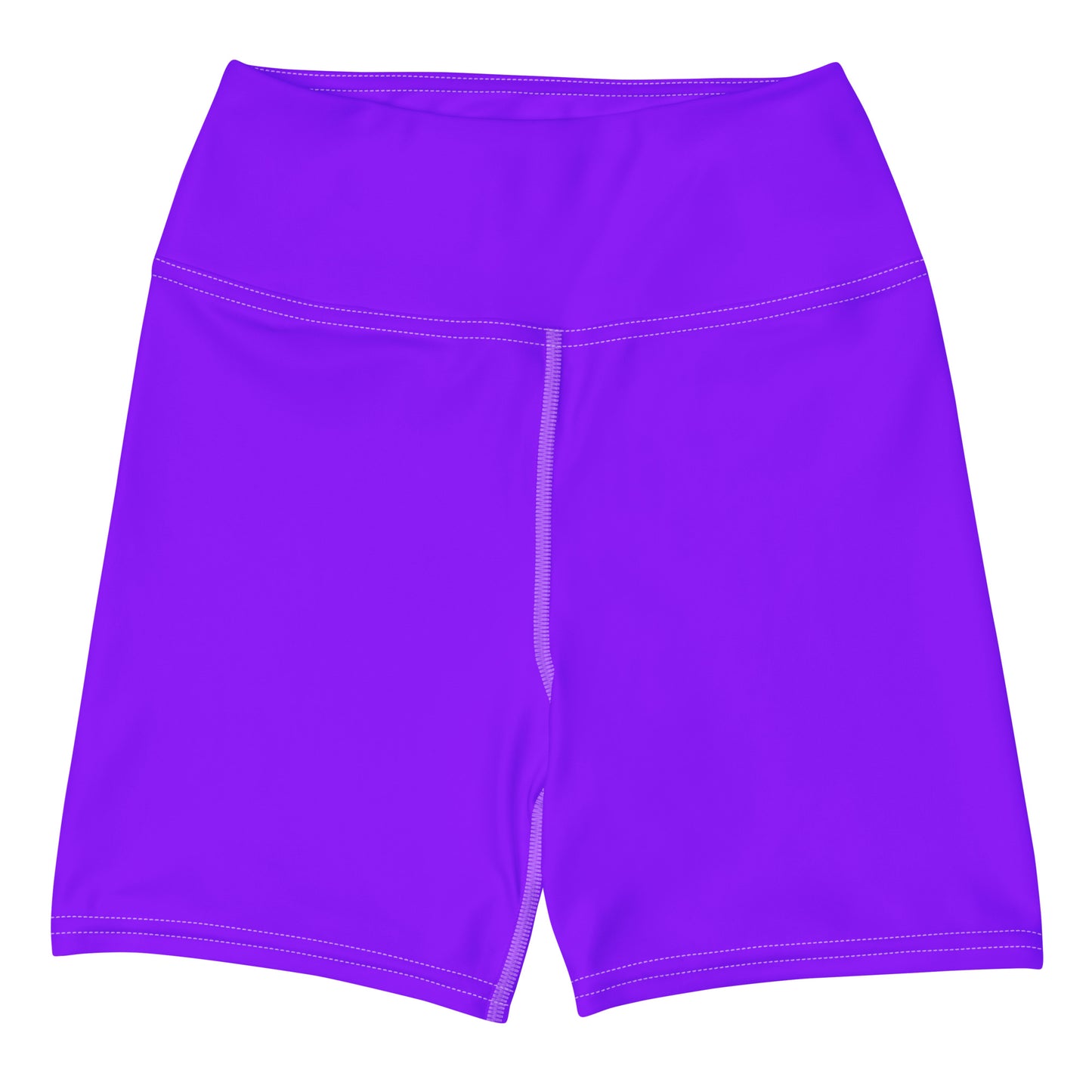 Neon Purple Yoga Shorts