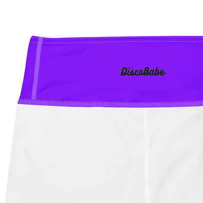 Neon Purple Yoga Shorts