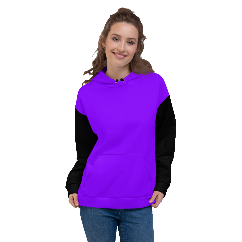 Neon Purple Eco Hoodie