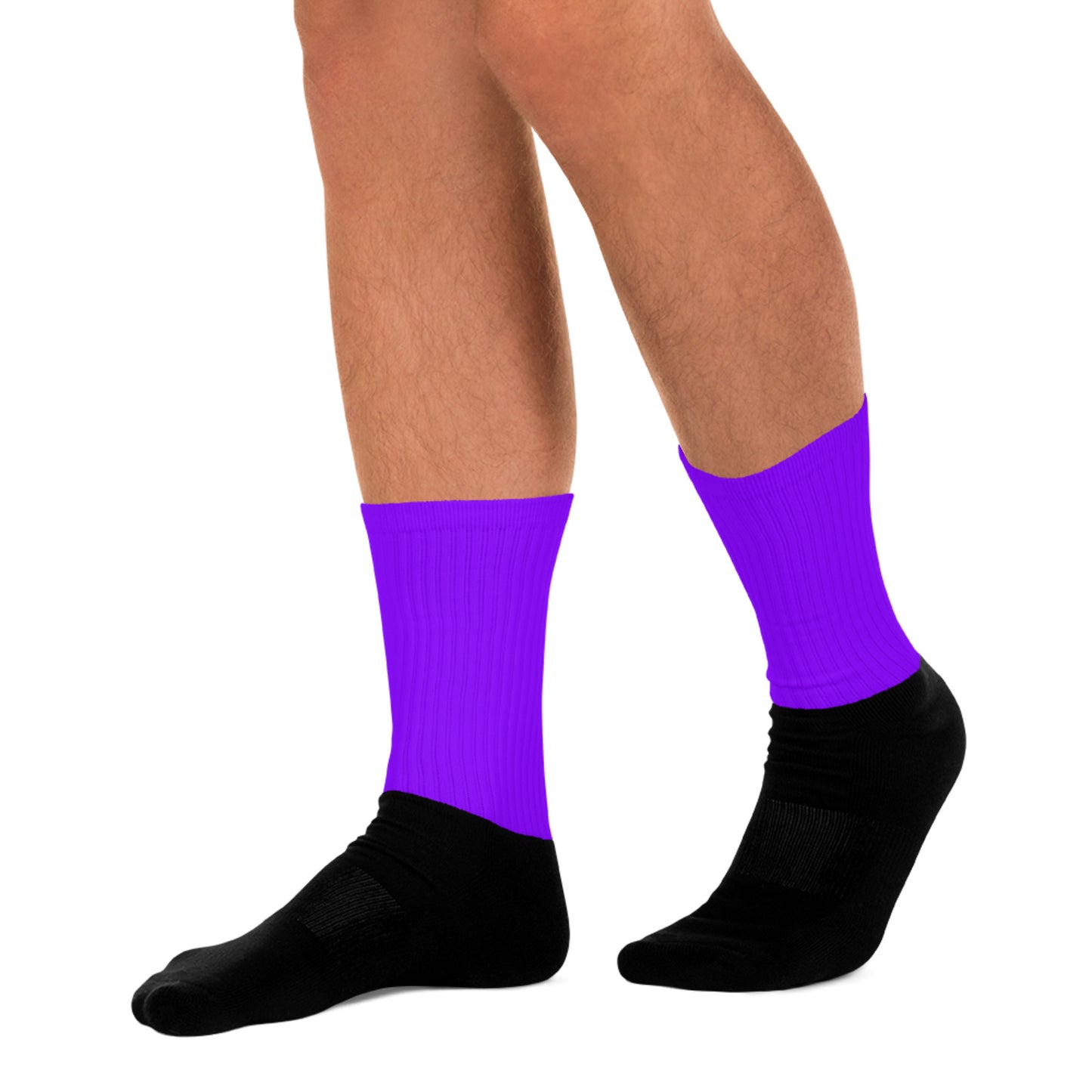 Neon Purple Socks