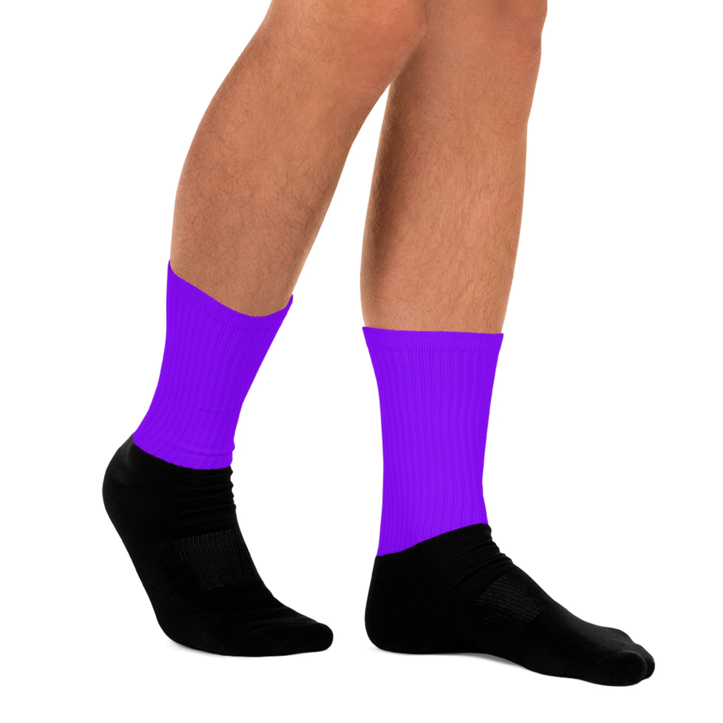 Neon Purple Socks